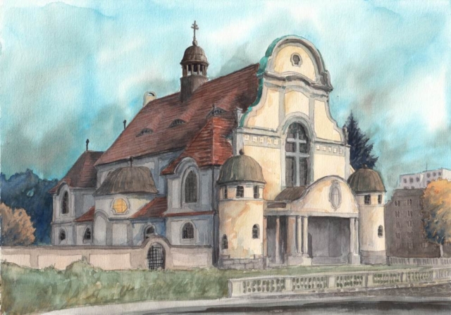 Kostel sv. Maří Magdalény, Liberec, A4, 2024-11-17